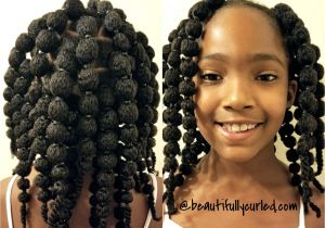 Mix Girl Hairstyles Cute and Easy Hair Puff Balls Hairstyle for Little Girls to