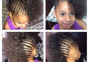 Mixed Girl Hairstyles Braids Cornrows Mixed Girl toddler Halfro Hairstyles