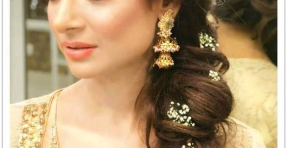 Pakistani Hairstyle for Wedding Latest Pakistani Bridal Wedding Hairstyles Trends 2018