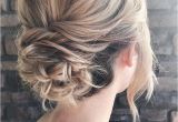 Party Hairstyles Hair Up Messy Textured Updo Bridal Hairstyle