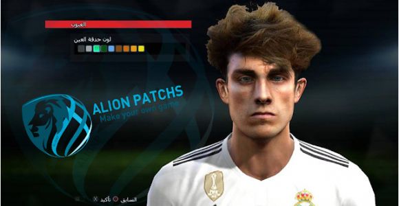 Pes 2013 New Hairstyles Download Pes 2013 Alvaro Odriozola Face & Hair by Alionp Pes Patch