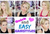 Quick and Easy Hairstyles for Summer Quick and Easy Hairstyles for Summer