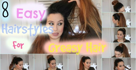 Quick Easy Hairstyles for Greasy Hair 8 Quick and Easy Hairstyles for Greasy Hair Tutorial