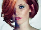 Red Hairstyles and Cuts Red Bob Con Estos Pelos Pinterest