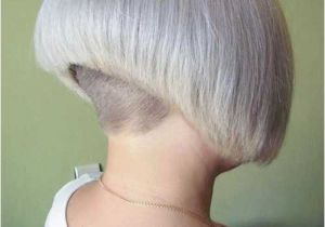 Short Bob Haircut with Shaved Nape 15 Shaved Bob Hairstyles Ideas