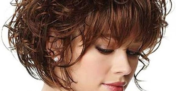 Short Curly Bob Haircuts with Bangs 35 Cute Hairstyles for Short Curly Hair Girls