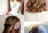 Short Hair Half Up Half Down Hairstyles for Weddings 9 Short Wedding Hairstyles for Brides with Short Hair