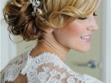 Side Swept Updo Wedding Hairstyles Side Swept Wedding Hair