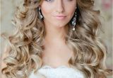 Simple Long Hairstyles for Weddings Simple Long Bridal Hairstyles for Curly Hair Love and