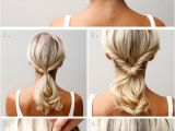 Simple Updo Hairstyles Step by Step Easy Chignon Lovely Long Hair Pinterest