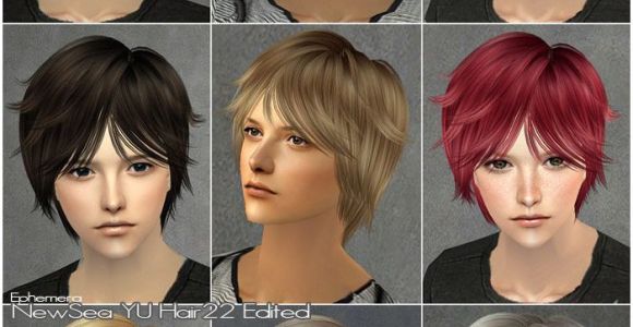 Sims 2 Hairstyles Downloads Free Mod the Sims Coolsims Male Hair 27 Peggy Free Hair Newsea