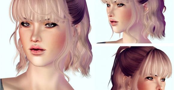 Sims 3 Anime Hairstyles My Sims 3 Blog Hair Retextures by I Like Teh Sims Sims 3