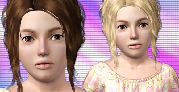 Sims 3 University Hairstyles Download Sims 3 Hair Bun