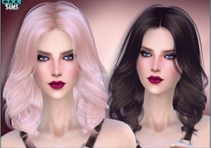 Sims 4 Hairstyles Download Free Anto Mollie Hair Sims 4 Cc Pinterest