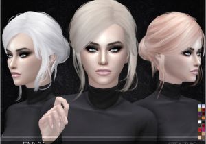 Sims 4 Hairstyles Download Free Sims 4 Cc Hair Luxury the Sims 4 Mody oryginalne W‚osy Od Grafity