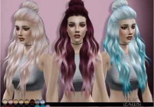 Sims 4 Hairstyles Download Free the Sims Resource Night Hair by Leah Lillith Sim