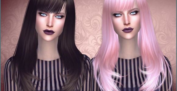 Sims 4 Hairstyles Female Download Shoulder Length Hair for Your La S Found In Tsr Category Sims 4