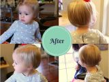 Toddler Girl Bob Haircut Madelyn S First Haircut Mullet to Bob Transformation