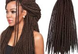 Try Hairstyles Online Dreadlocks Straight 14inch 18inch Dreadlocks Braids Synthetic Hair Extension