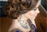 Updo Hairstyles for Wedding Guests 16 Glamorous Indian Wedding Hairstyles Pretty Designs