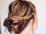 Very Easy Updo Hairstyles 18 Quick and Simple Updo Hairstyles for Medium Hair