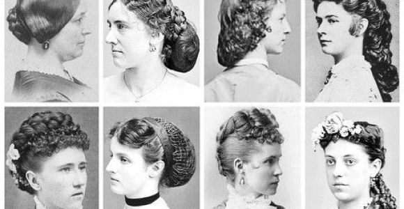 Victorian Hairstyles Bangs Victorian Hairstyles 1859 1869 Pinterest