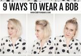 Ways to Style A Bob Haircut 9 Ways to Wear A Bob Hair Romance