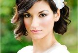 Wedding Day Hairstyles for Medium Hair 48 Chic Wedding Hairstyles for Short Hair