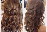 Wedding Hairstyles Down Straight Half Up Half Down Hairstyles Straight Hair Lovely Wedding