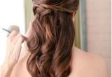 Wedding Hairstyles Down Straight Half Up Half Down Straight Wedding Hair Google Search