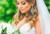 Wedding Hairstyles for Long Hair Half Up with Veil 37 Half Up Half Down Wedding Hairstyles Anyone Would Love