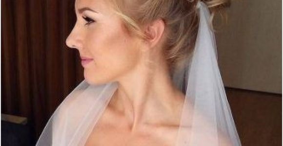 Wedding Hairstyles for Long Hair Up with Veil 42 Wedding Hairstyles with Veil My Wedding