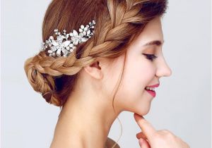 Wedding Hairstyles In Uganda Hair Bs Hoofdband Wedding Hair Accessories for Women Pearl 2018