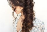 Wedding Hairstyles Long Hair to the Side Hair Inspo Beauty Inspo In 2019 Pinterest