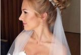 Wedding Hairstyles No Veil Wedding Updo with Veil Underneath Wedding Hair