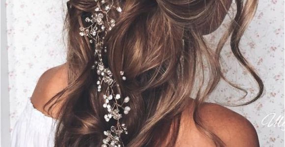 Wedding Hairstyles Pulled Back 23 Exquisite Hair Adornments for the Bride Weddings