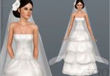 Wedding Hairstyles the Sims 3 Bridal Long Veil and Hair Flowers for Wedding Sims 3 Free