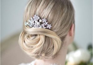 Wedding Hairstyles with Pearls Bridal Hair B Wedding Head Piece Crystal and Pearl